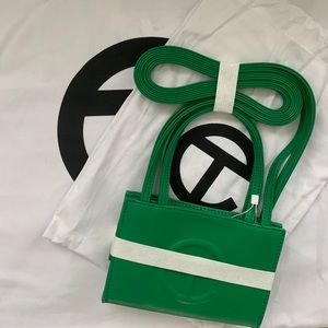 Brand New Small “Green Screen” Telfar bag